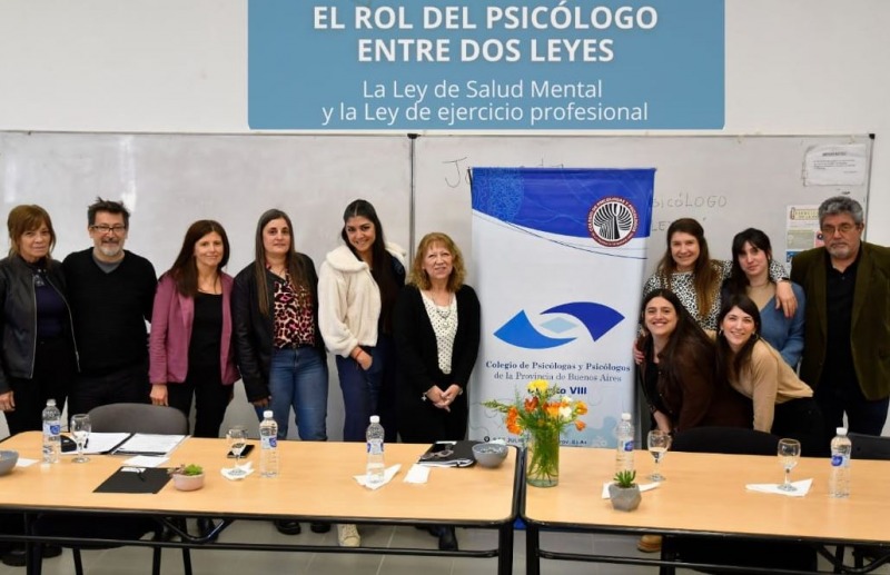 Importante jornada del Colegio de Psiclogos en la Facultad de Salud